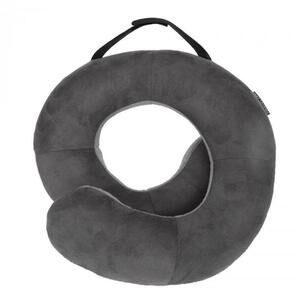 Travelon Deluxe Dark Gray/Light Gray Wrap N Rest Pillow Gray Neck Rest Pillow